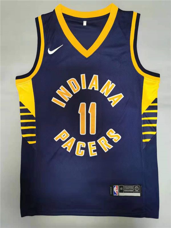Men Indiana Pacers #11 Sabonis Blue 2021 Game Nike NBA Jerseys->milwaukee bucks->NBA Jersey